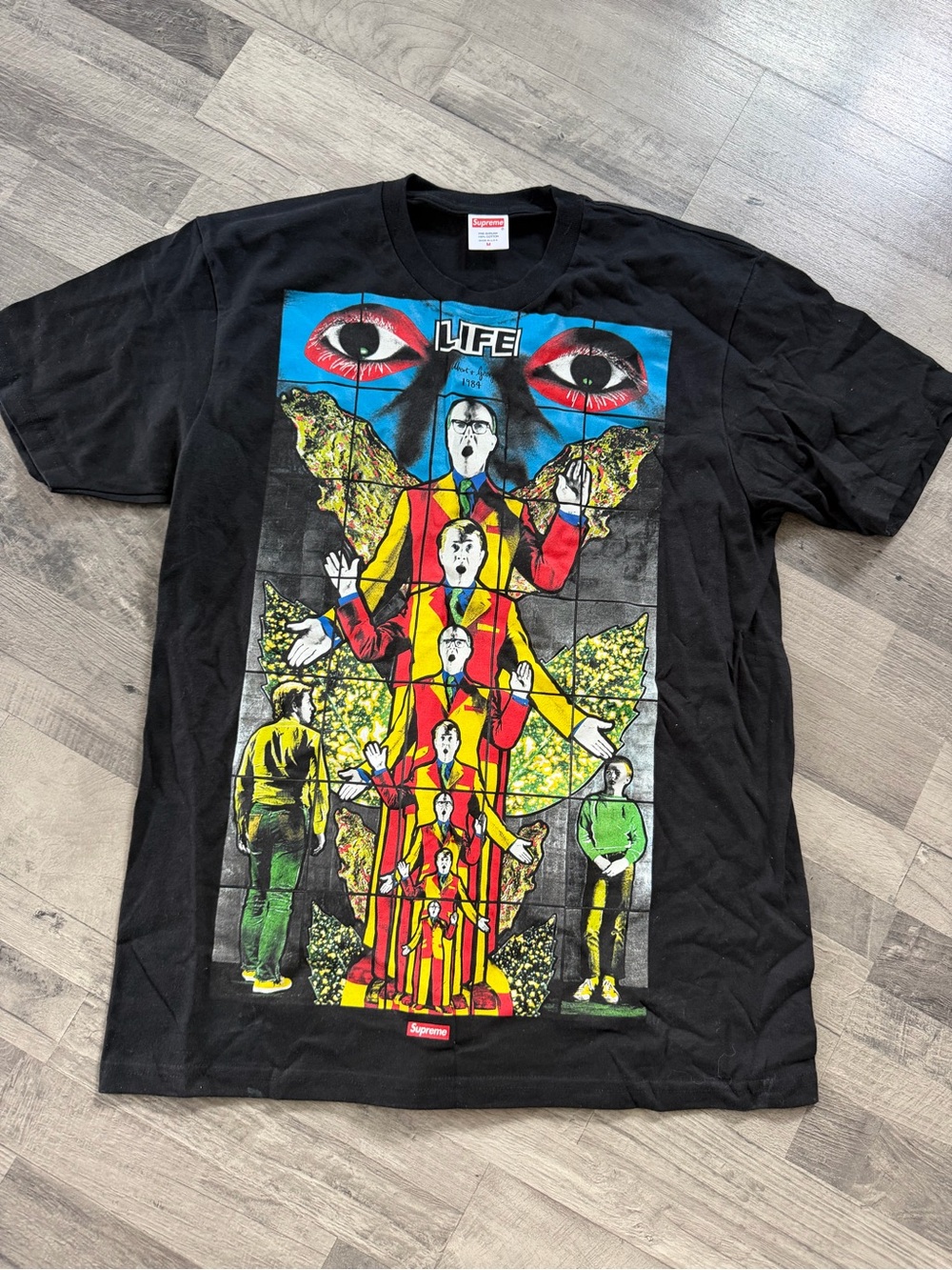 Supreme T Shirt Gilbert And George 1984 Mens Medium